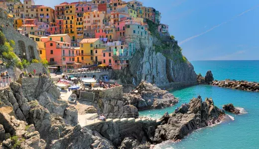 view of the cinque terre 