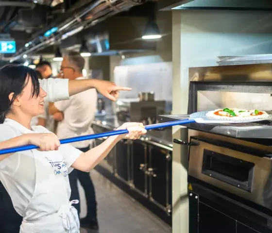 Pizza making in Milan Towns of Italy cooking class